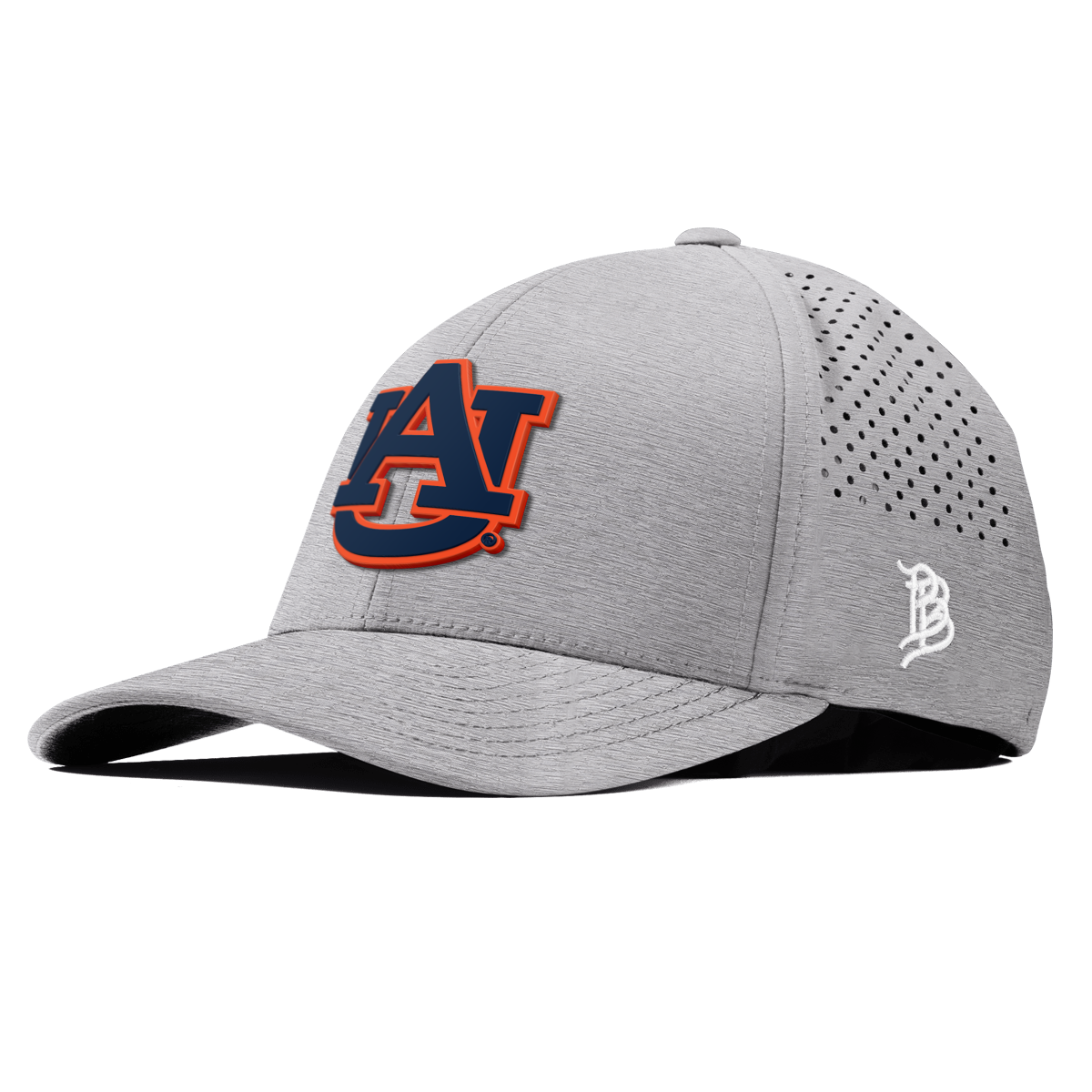 Auburn University "Auburn Team Logo" Curved Performance Heather Gray
