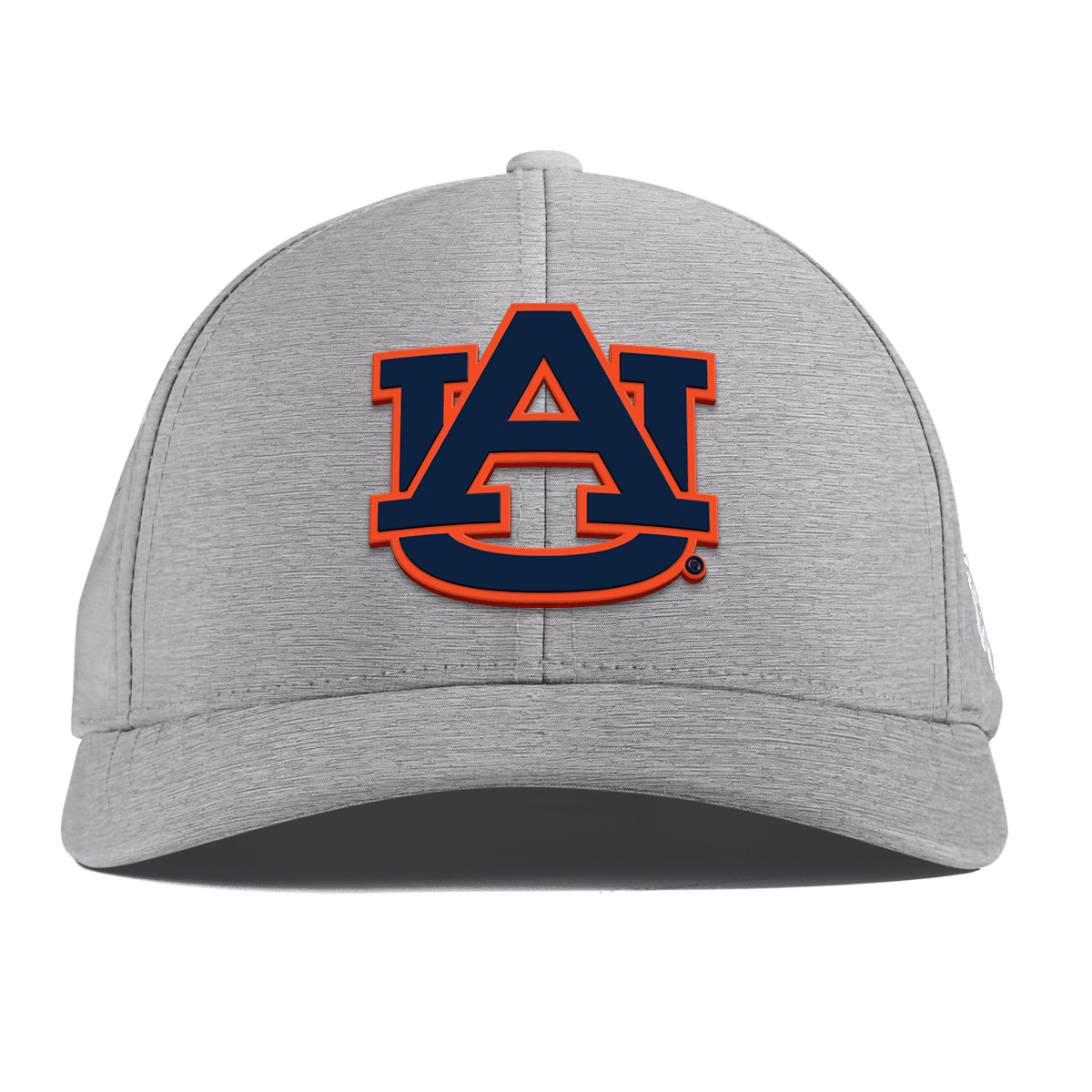 Auburn University "Auburn Team Logo" Curved Performance Heather Gray