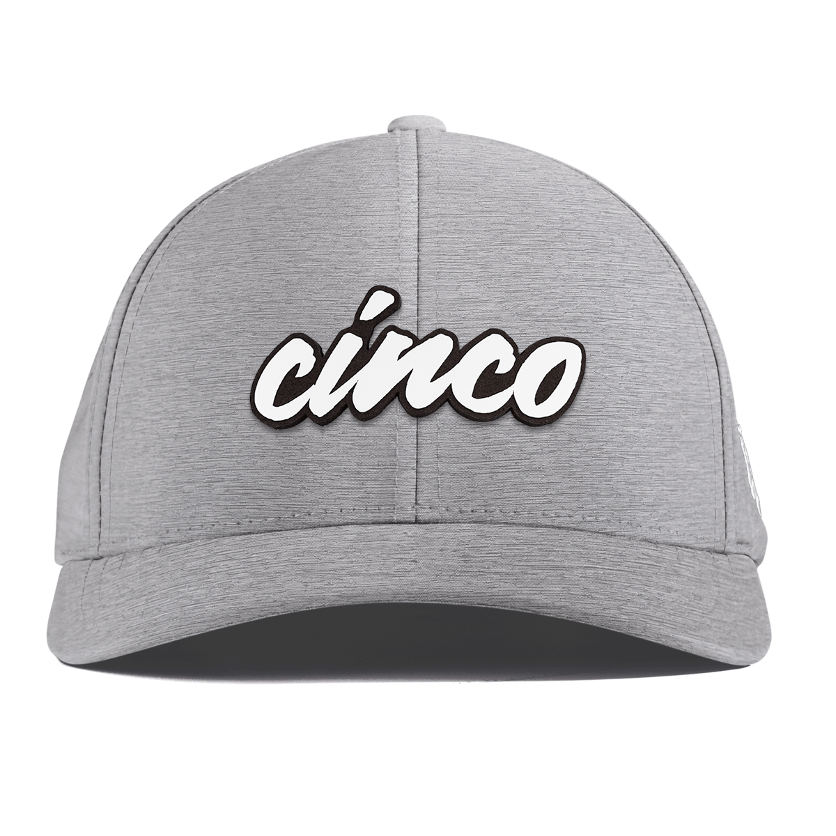 Cinco Script Curved Performance Heather Gray