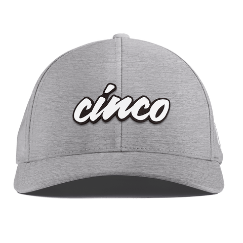 Cinco Script Curved Performance Heather Gray