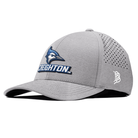 Creighton University "Creighton Team Logo" Curved Performance Heather Gray