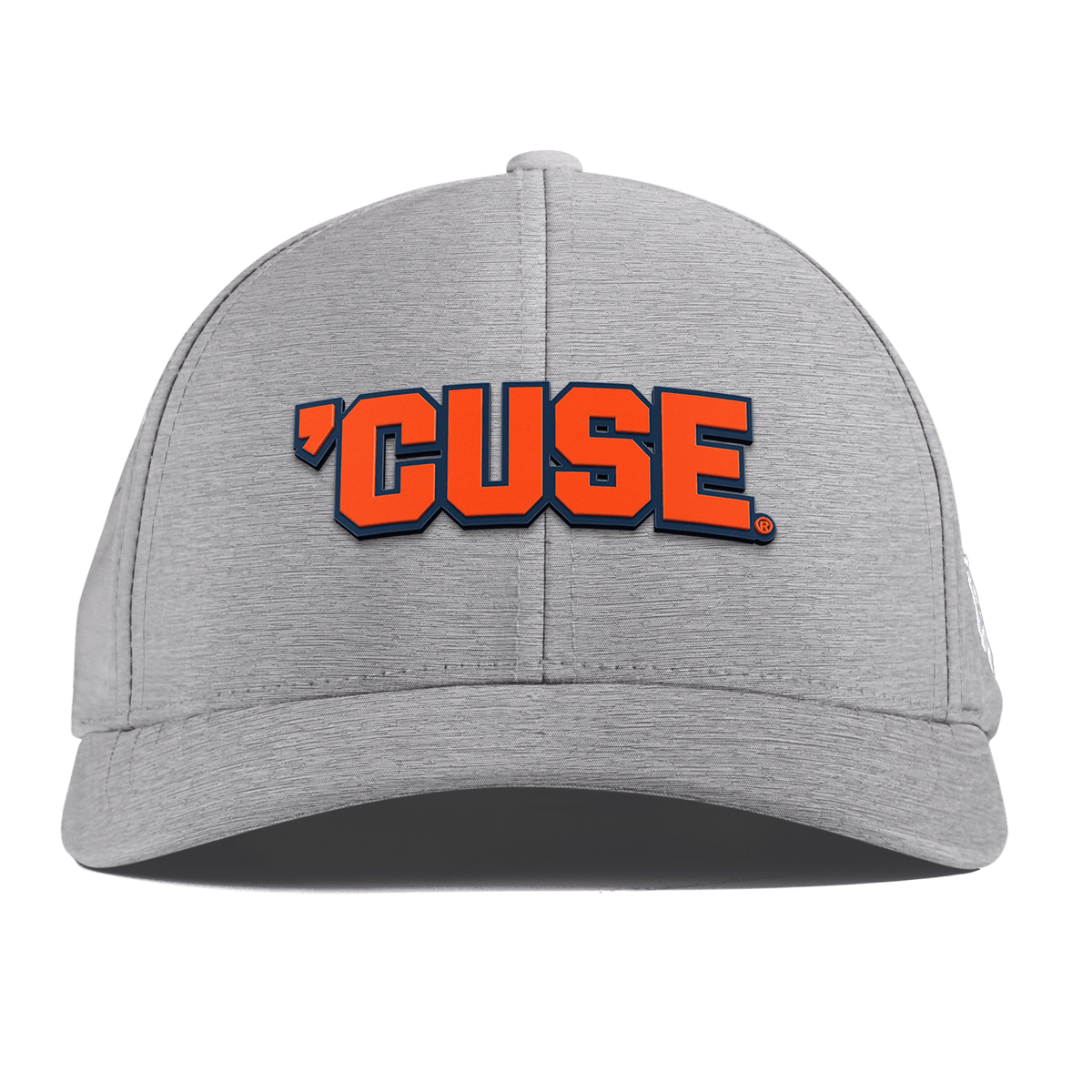 Syracuse University "Cuse Block" Curved Performance Heather Gray