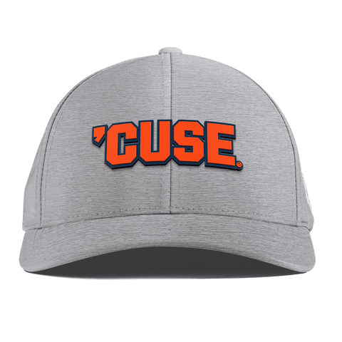 Syracuse University "Cuse Block" Curved Performance Heather Gray