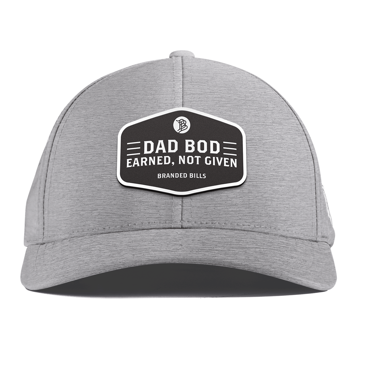 Dad Bod Curved Performance Heather Gray