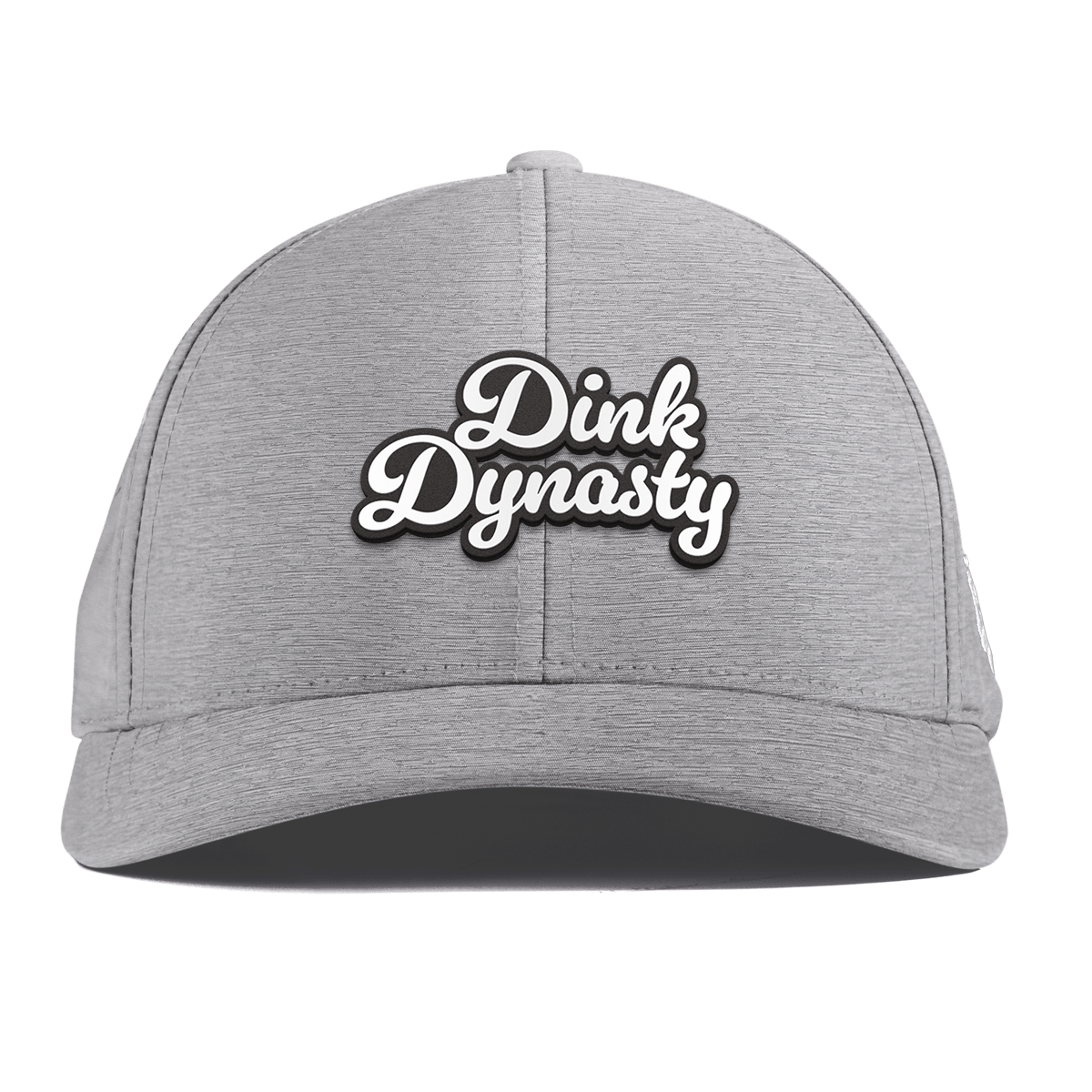 Dink Dynasty Script Curved Performance Heather Gray