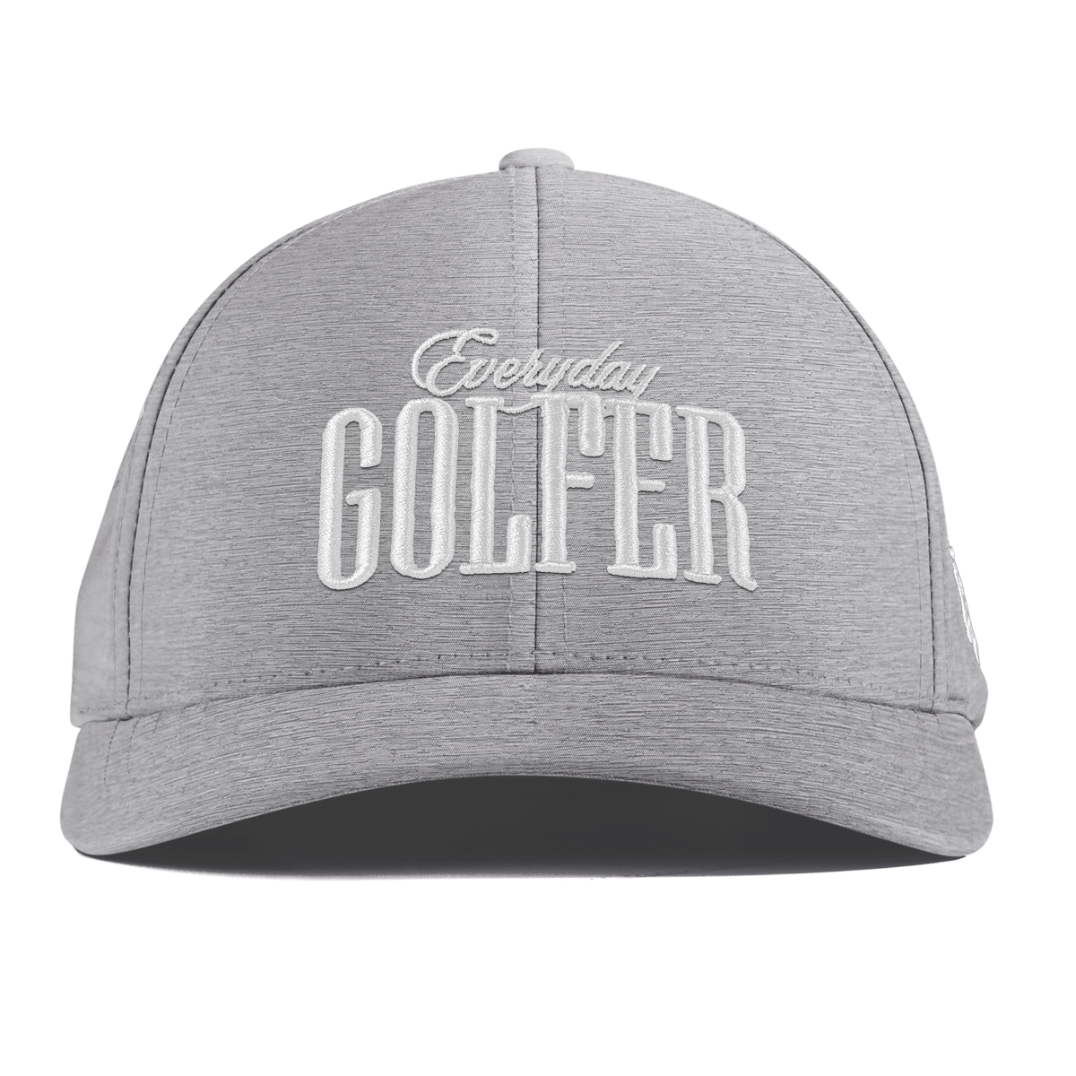 Everyday Golfer Curved Performance Heather Gray