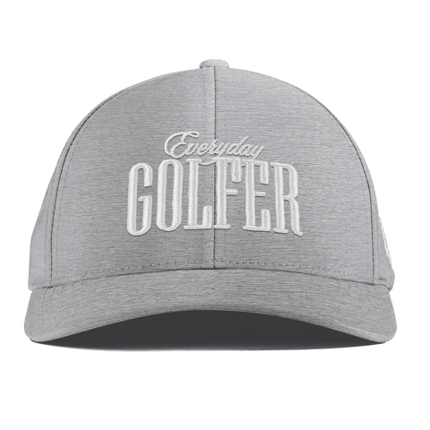 Everyday Golfer Curved Performance Heather Gray