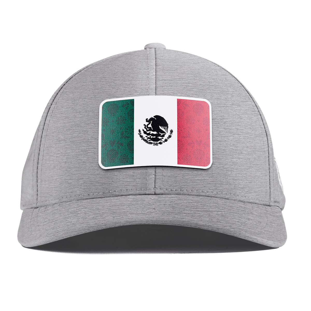 Fiesta Flag Curved Performance Heather Gray