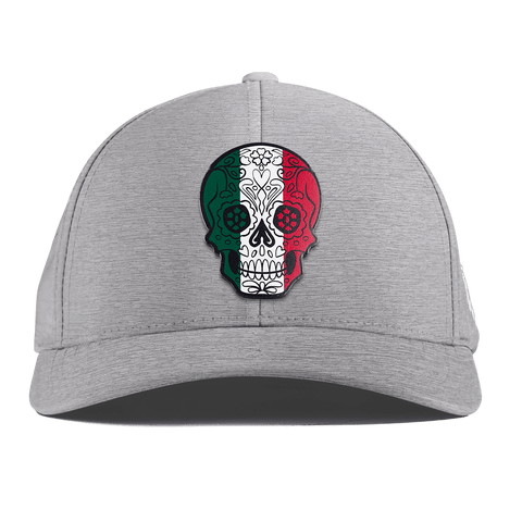 Fiesta Sugar Skull Curved Performance Heather Gray