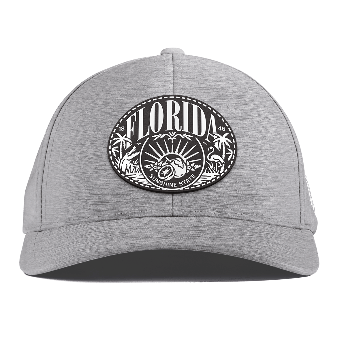 Florida Traveler Curved Performance Heather Gray