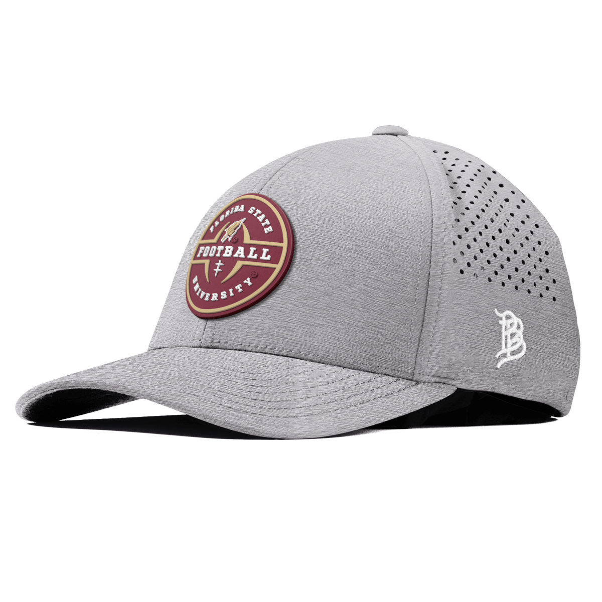 Florida State University "Florida State Football Legacy" Curved Performance Heather Gray