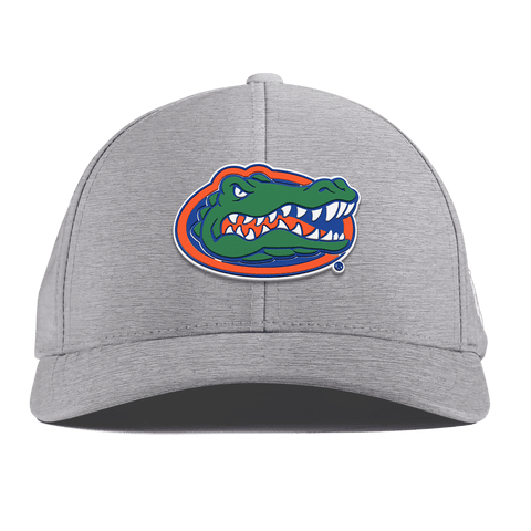 University of Florida "Florida Team Logo" Curved Performance Heather Gray