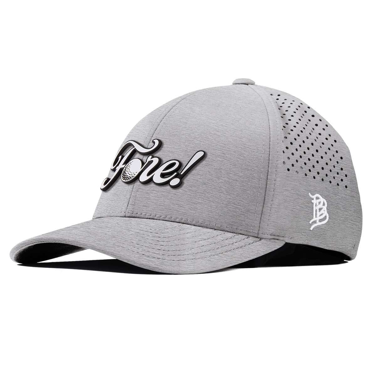 Fore! Curved Performance Heather Gray 