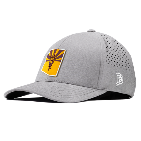 Arizona State University "Fork 'Em State" Curved Performance Heather Gray 