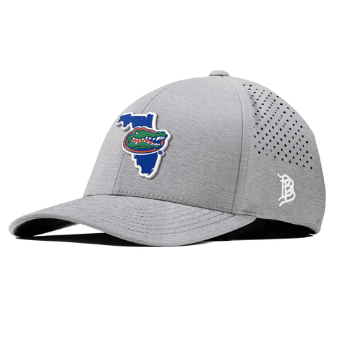 University of Florida "Gator State" Curved Performance Heather Gray