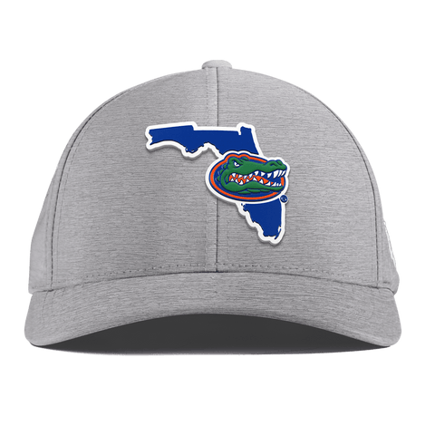 University of Florida "Gator State" Curved Performance Heather Gray