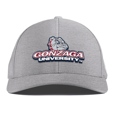 Gonzaga University "Gonzaga Team Logo" Curved Performance Heather Gray