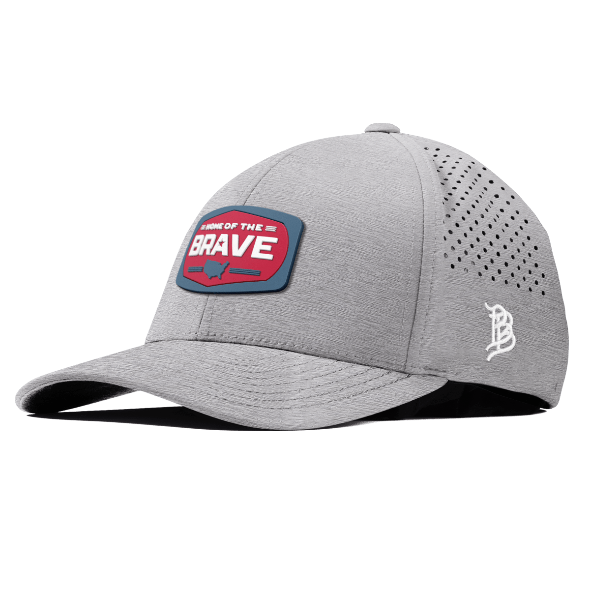 Home of the Brave Curved Performance Heather Gray