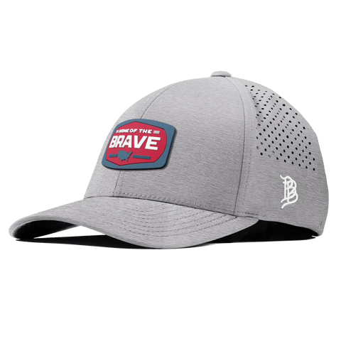 Home of the Brave Curved Performance Heather Gray
