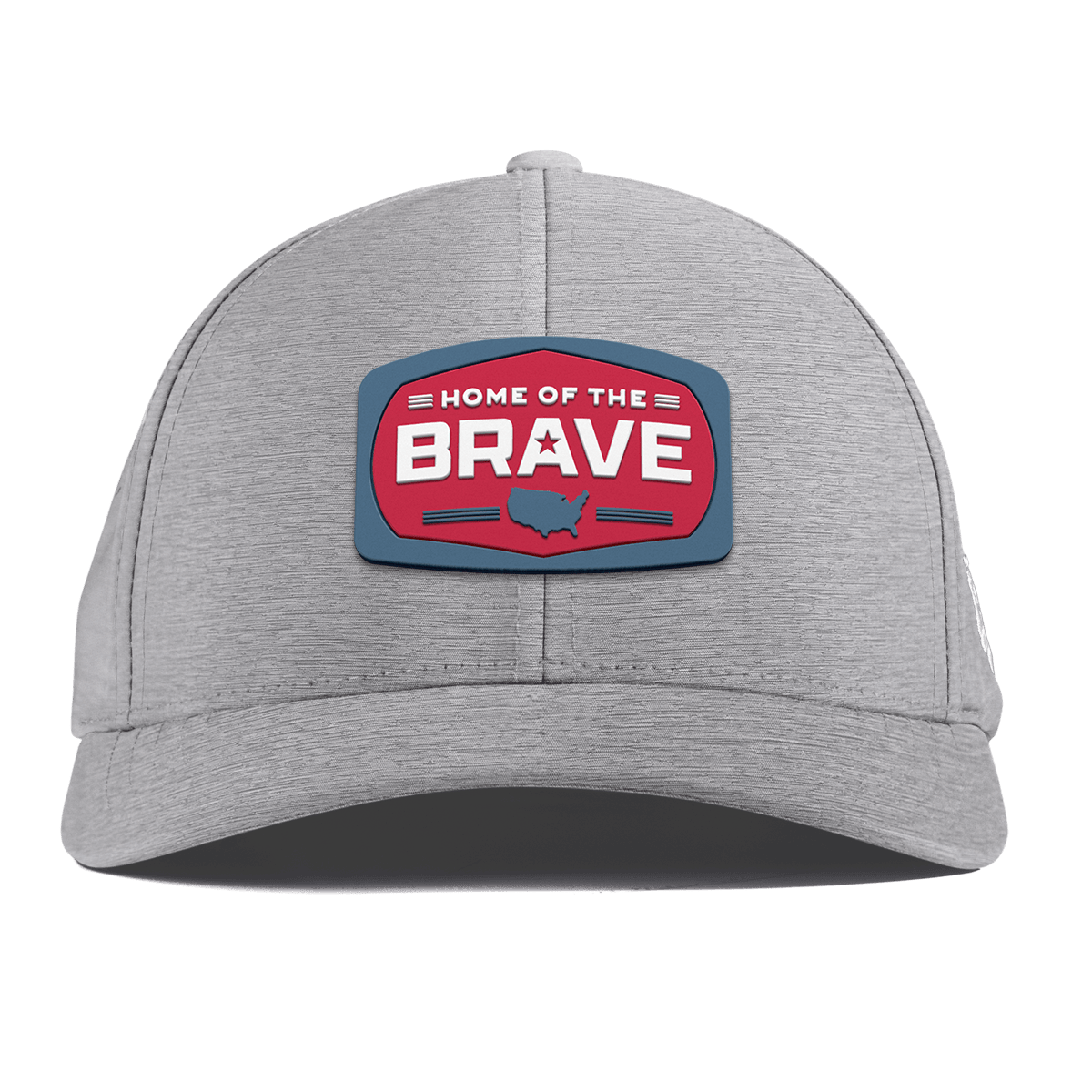 Home of the Brave Curved Performance Heather Gray