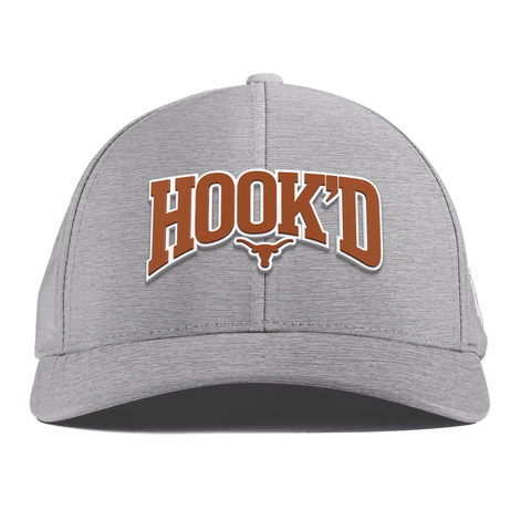 University of Texas "Hook'D" Curved Performance Heather Gray