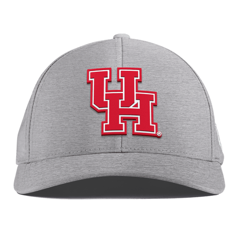 University of Houston "Houston Block" Curved Performance Heather Gray