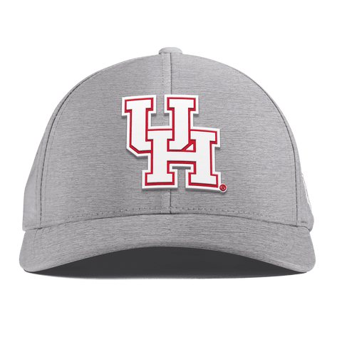 University of Houston "Houston Block" Curved Performance Heather Gray