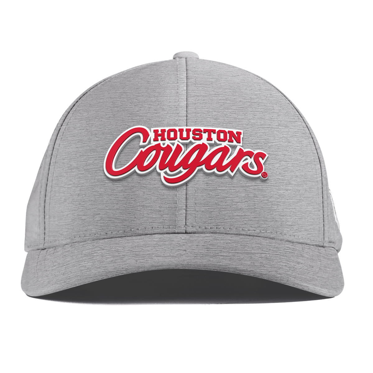 University of Houston "Houston Cougars" Curved Performance Heather Gray
