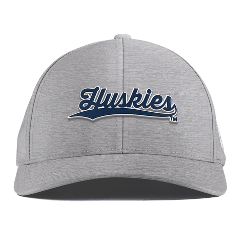University of Connecticut "Huskies Script" Curved Performance Heather Gray