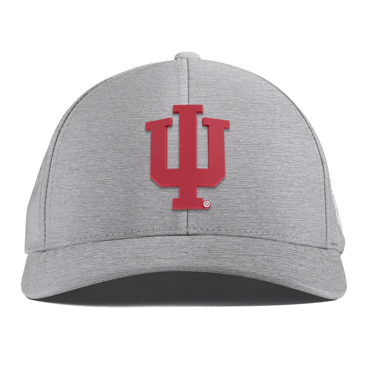 Indiana University "Indiana Team Logo" Curved Performance Heather Gray