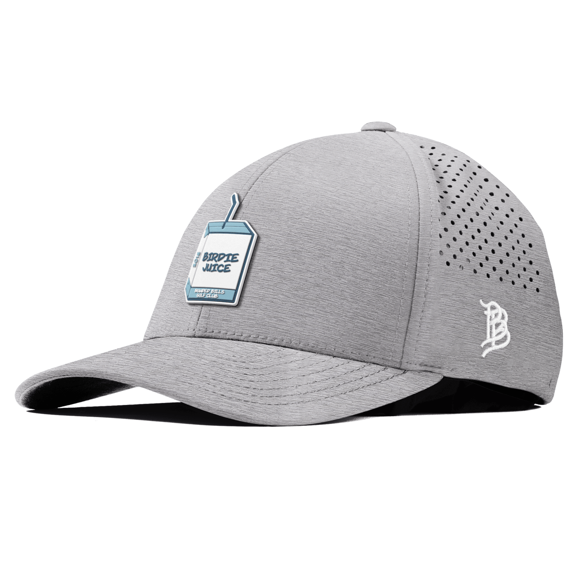 Juice Box Curved Performance Heather Gray
