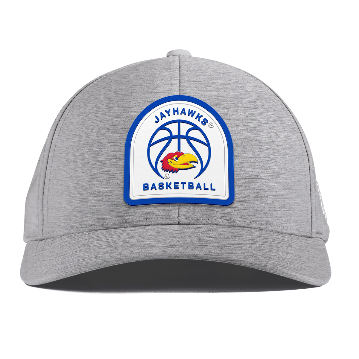 University of Kansas "Kansas Basketball" Curved Performance Heather Gray