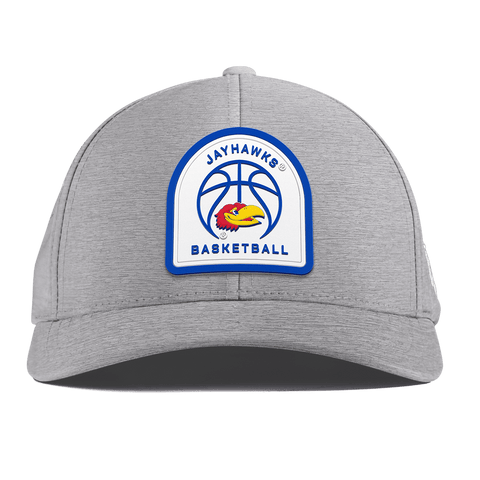 University of Kansas "Kansas Basketball" Curved Performance Heather Gray