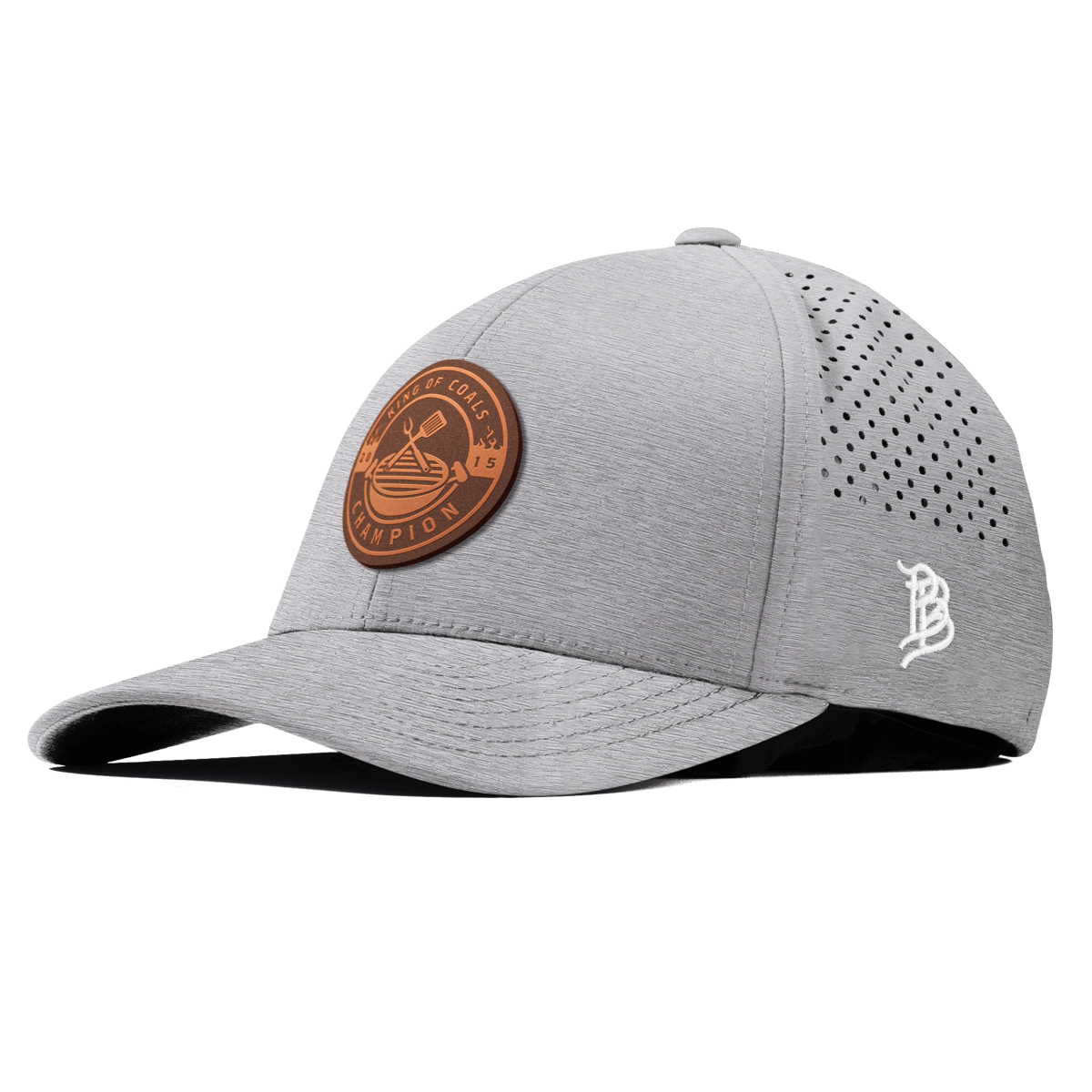 King of Coals Curved Performance Heather Gray