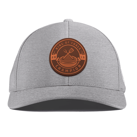King of Coals Curved Performance Heather Gray