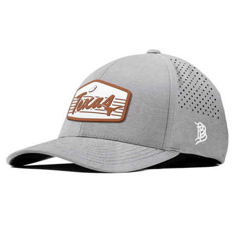 University of Texas "Longhorns Football" Legacy Curved Performance Heather Gray