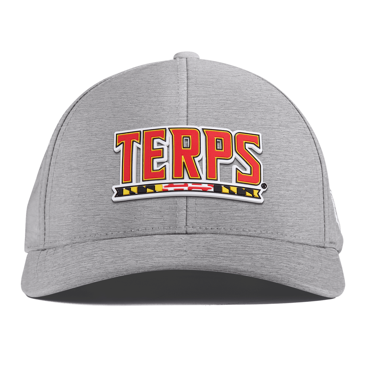 University of Maryland "Maryland Terps" Curved Performance Heather Gray