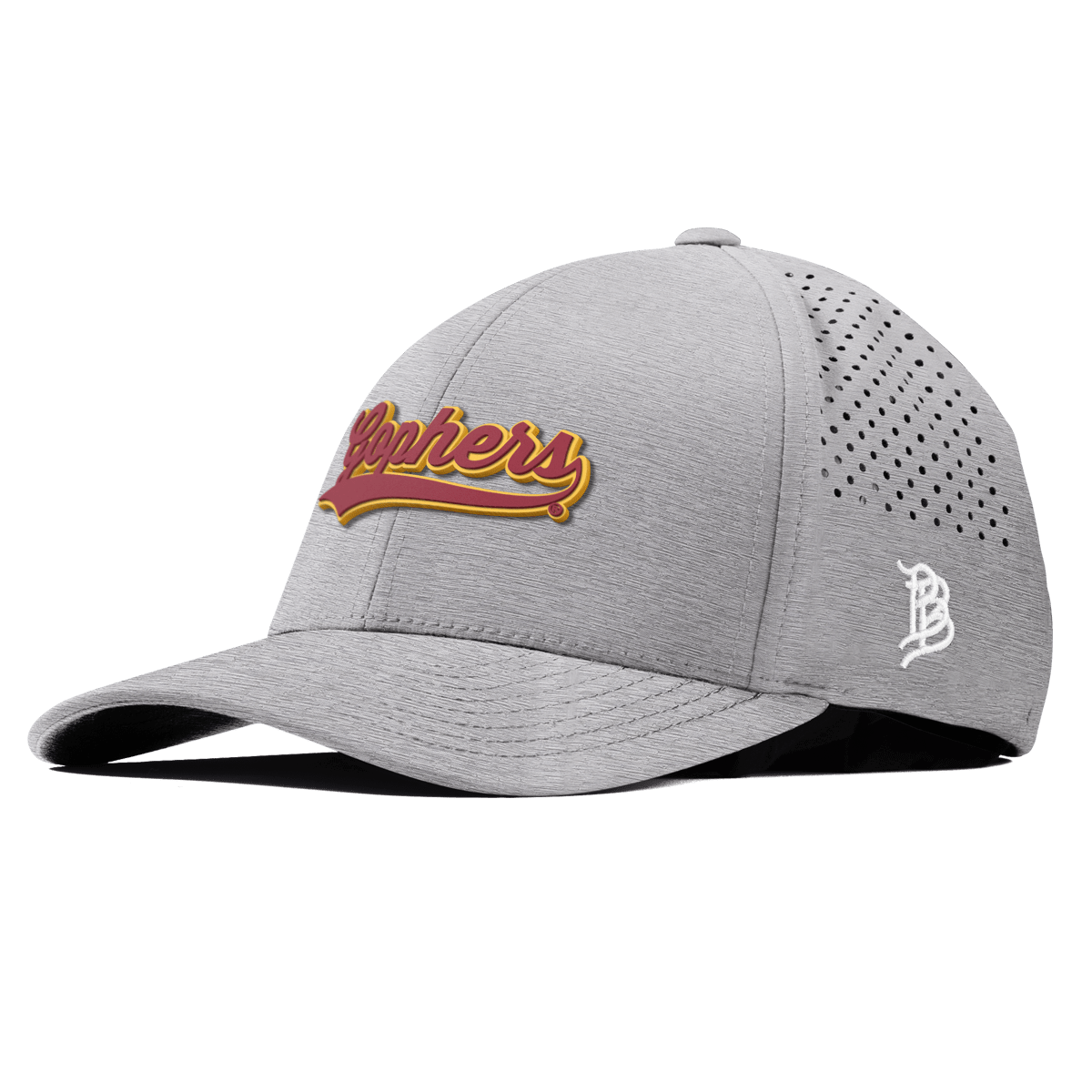 University of Minnesota "Minnesota Gophers Script" Curved Performance Heather Gray
