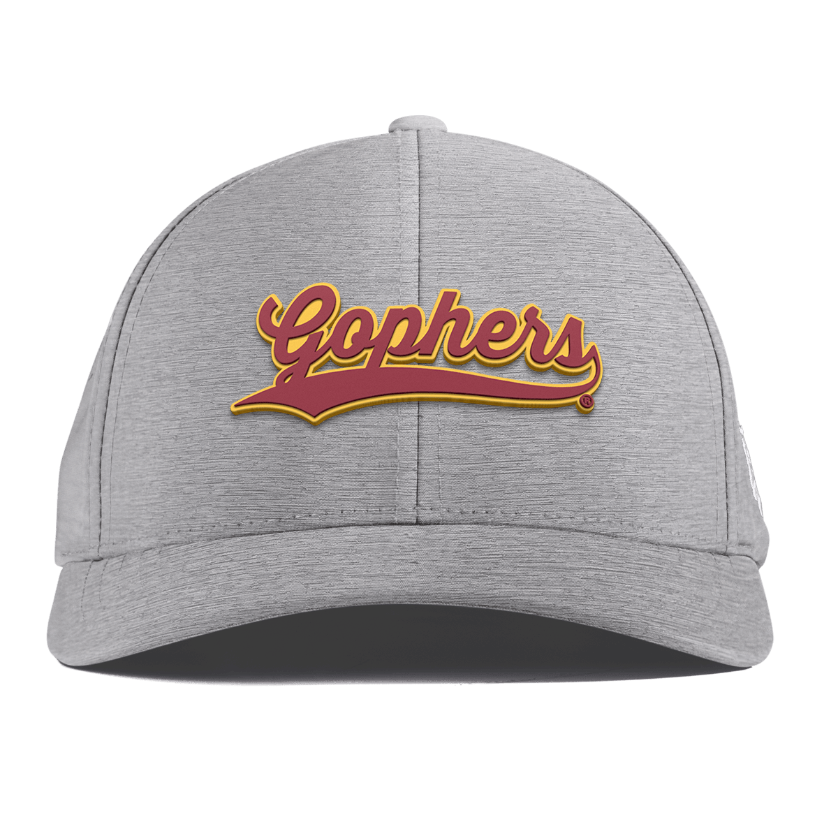 University of Minnesota "Minnesota Gophers Script" Curved Performance Heather Gray
