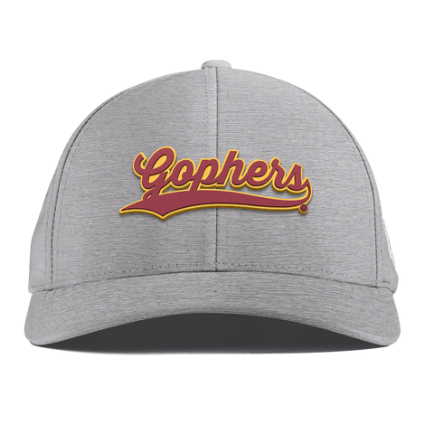 University of Minnesota "Minnesota Gophers Script" Curved Performance Heather Gray