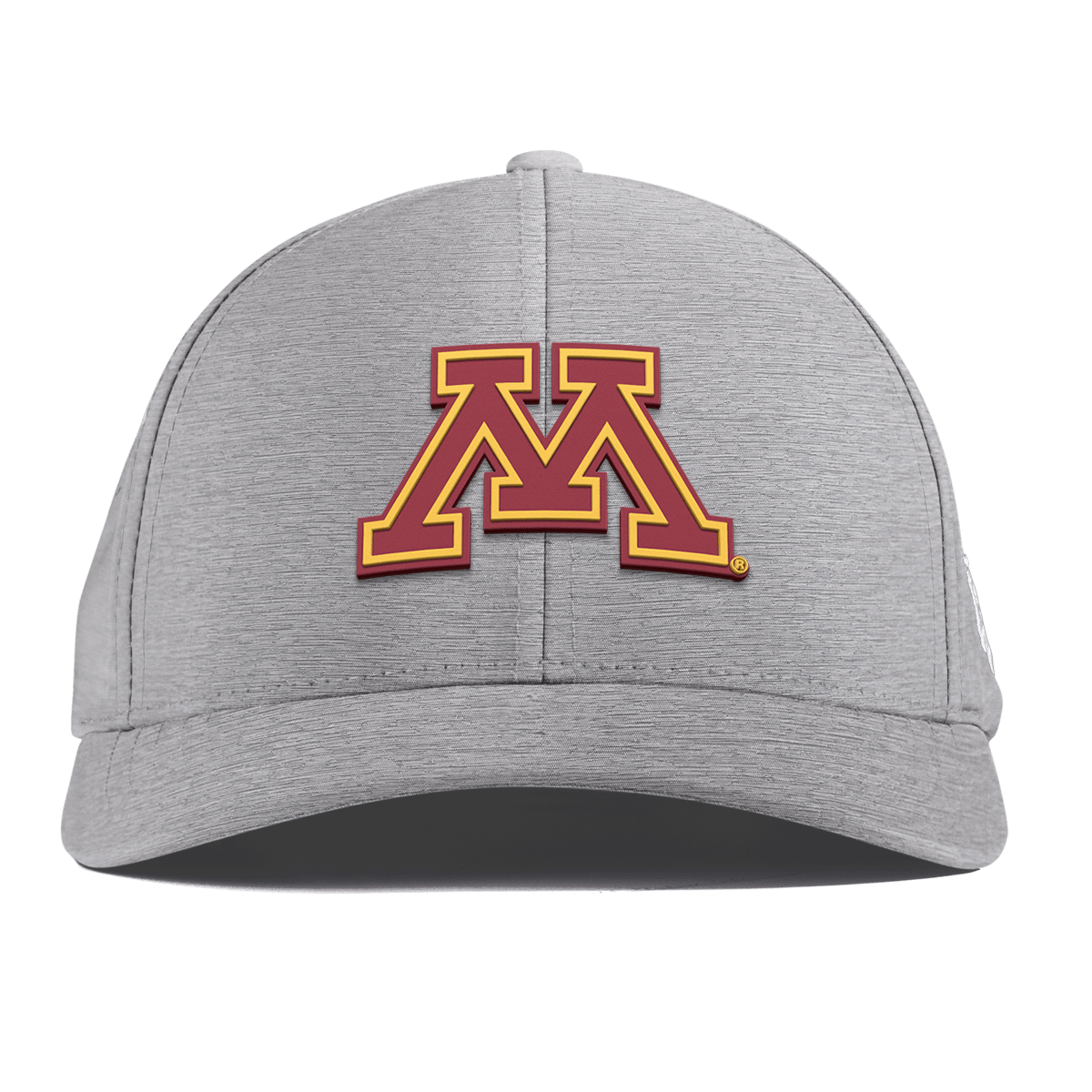University of Minnesota "Minnesota Team Logo" Curved Performance Heather Gray