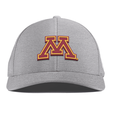 University of Minnesota "Minnesota Team Logo" Curved Performance Heather Gray
