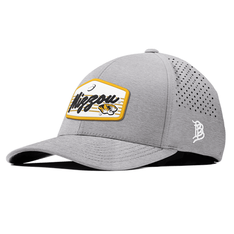 University of Missouri "Missouri Football Legacy" Curved Performance Heather Gray