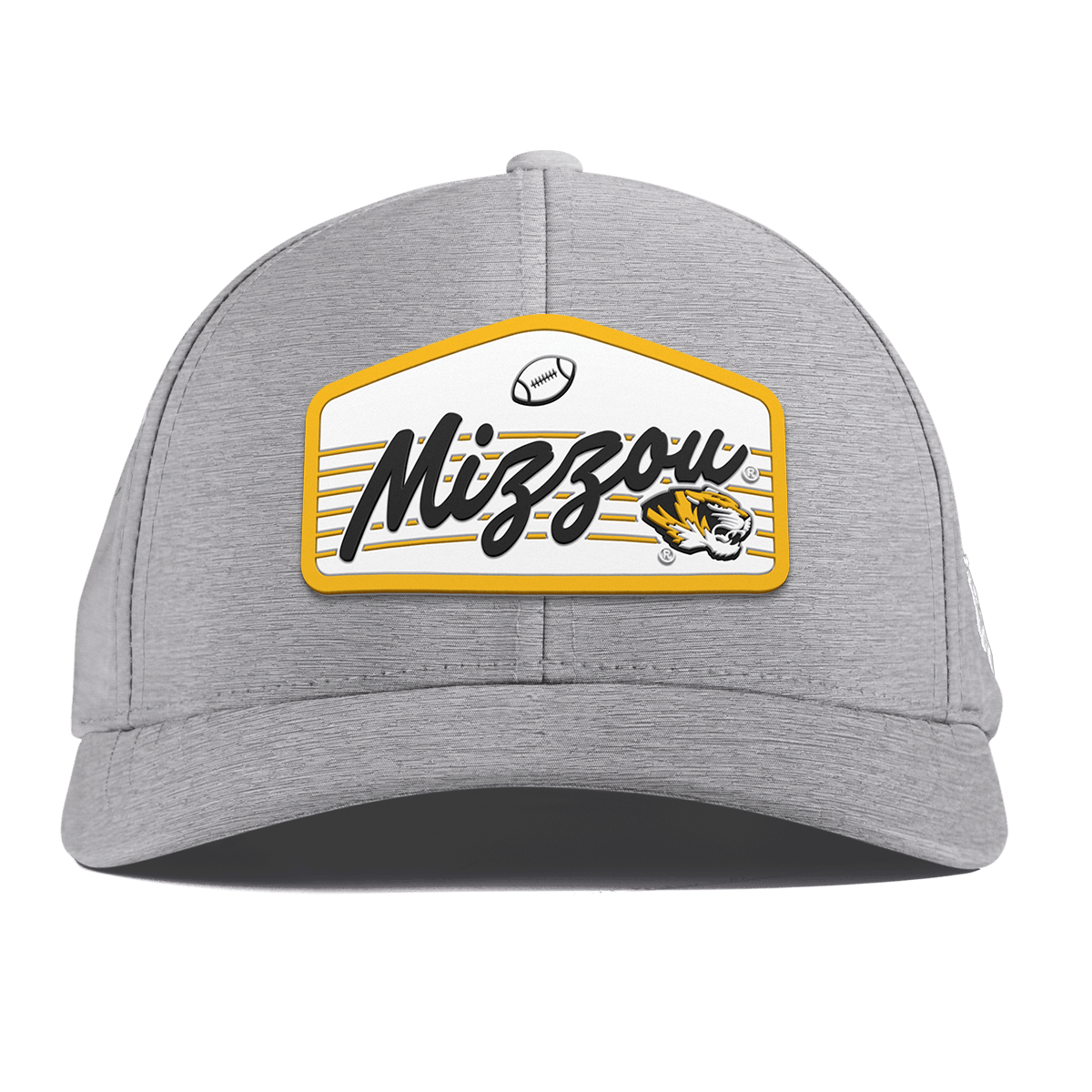 University of Missouri "Missouri Football Legacy" Curved Performance Heather Gray