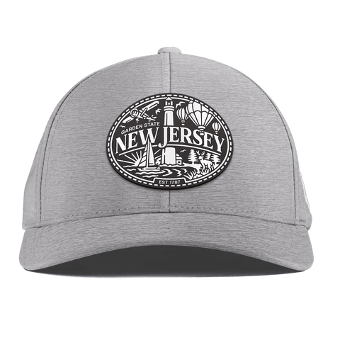 New Jersey Traveler Curved Performance Heather Gray