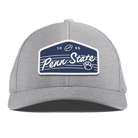 Penn State University "Nittany Lions Football" Curved Performance Heather Gray