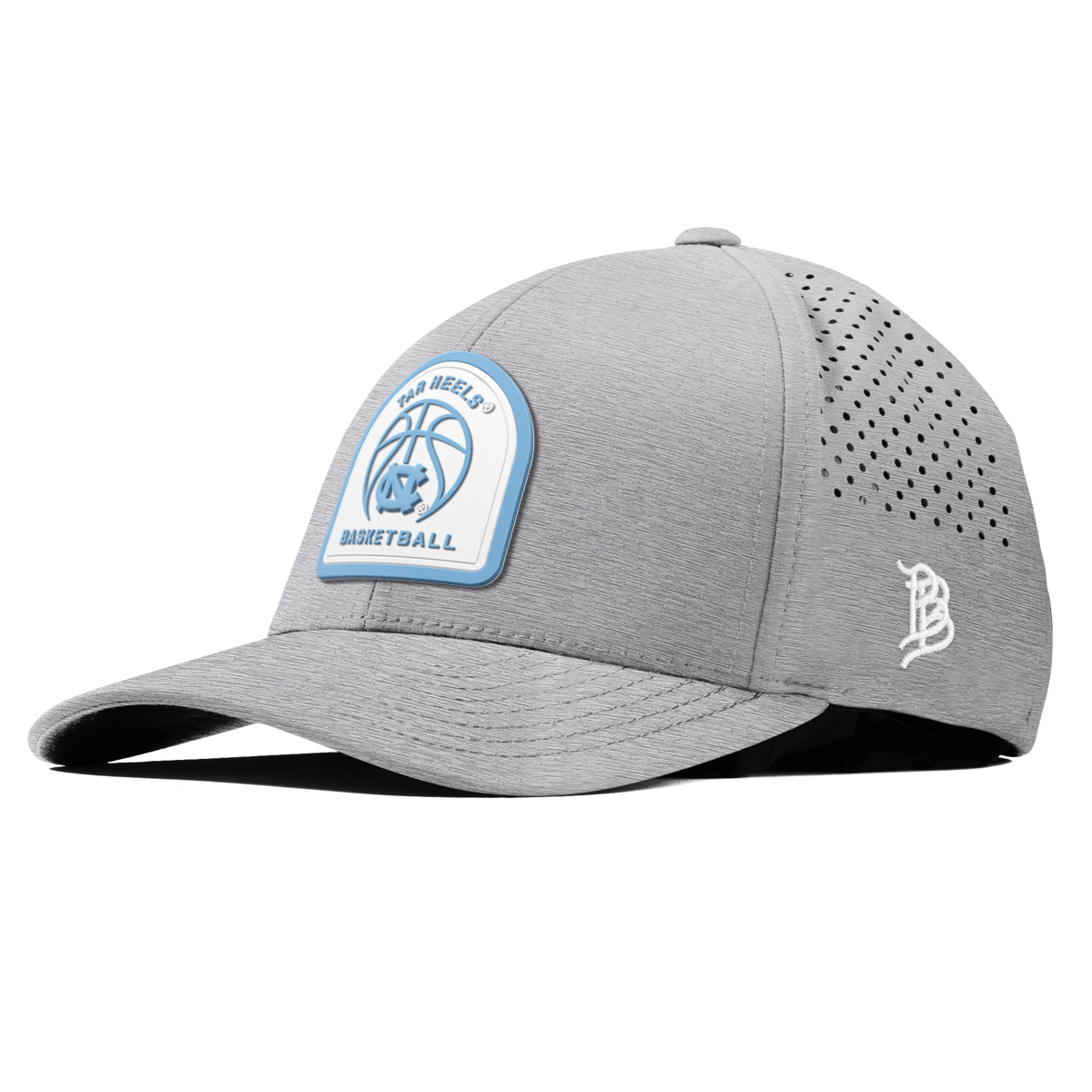 University of North Carolina "North Carolina Basketball" Curved Performance Heather Gray