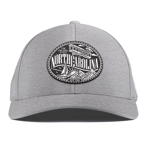 North Carolina Traveler Curved Performance Heather Gray