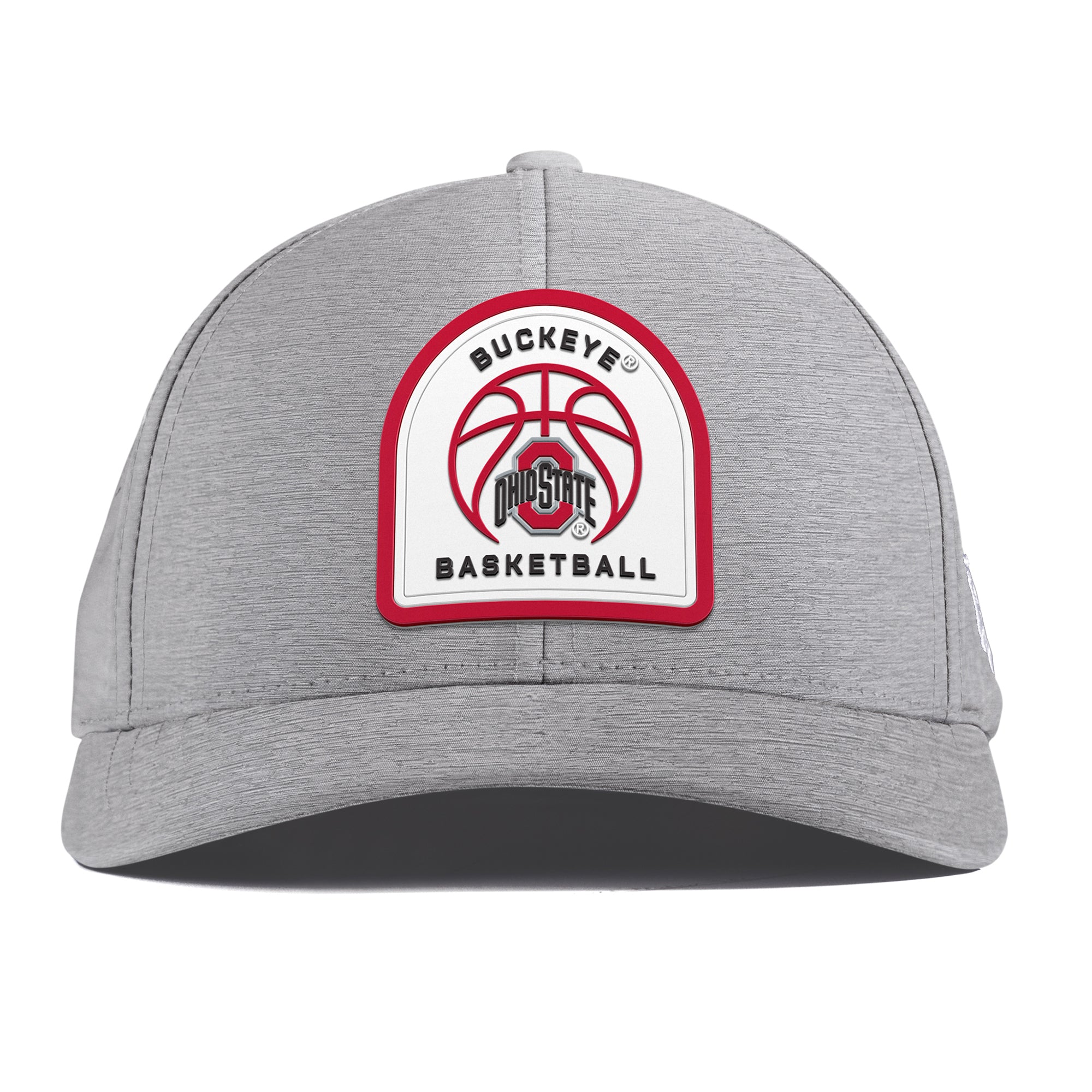 Ohio State University "Ohio State Basketball" Curved Performance Heather Gray