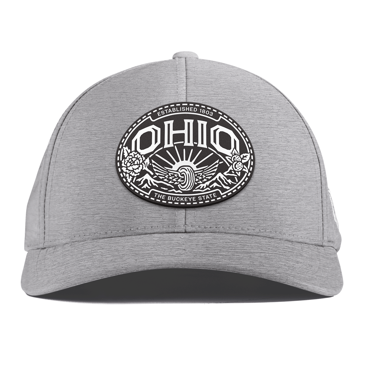Ohio Traveler Curved Performance Heather Gray